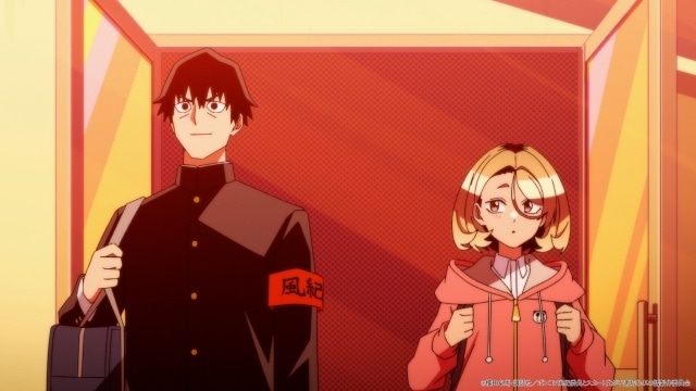 TVアニメ『ポンコツ風紀委員とスカート丈が不適切なJKの話』4月放送開始決定！　ティザービジュアル&ティザーPVが公開｜声優に榎木淳弥さん、明智璃子さんが決定-2