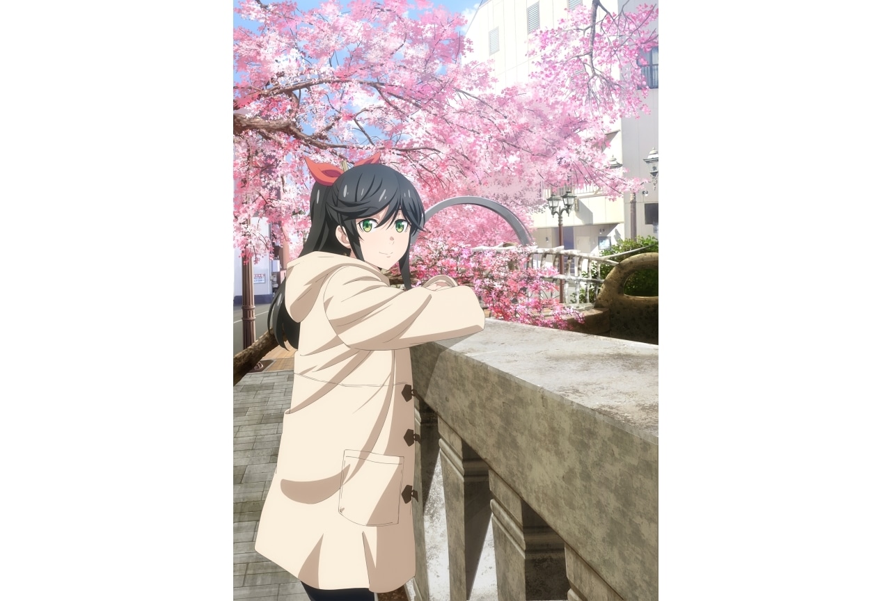 冬アニメ『きにして』あたみ桜を楽しむ金目さんを描いた「冬の季節版権」が公開