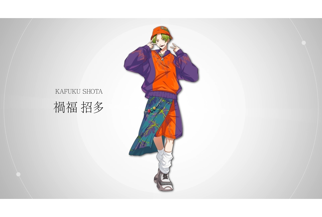 『I.ADORE』「禍福招多」キャラクターPV公開！CVは橘龍丸