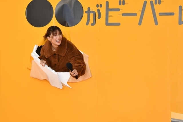 ディズニー＆ピクサー最新作『私がビーバーになる時』芳根京子さんが、主人公メイベル役の日本版声優に決定！　新宿サザンテラスでゲリラ発表-2