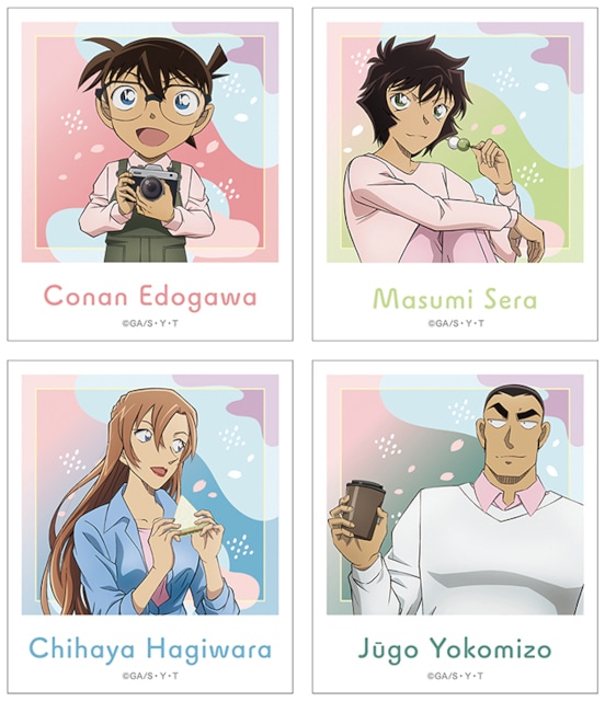 『名探偵コナン』より、「お花見」をするコナン・世良・千速・重悟の描きおろしイラストを使用した新商品が発売！　アニメイトではフェアの開催も!!-4