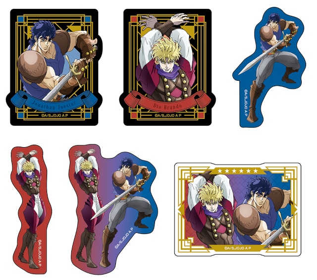 アニメ『スティール・ボール・ラン ジョジョの奇妙な冒険』の配信開始に先駆け、ファントムブラッド、戦闘潮流の描き下ろし商品がアニメイトで発売！-5