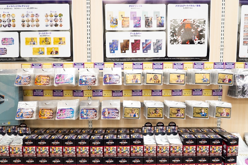 『STREET FIGHTER 6』のオンリーショップがアニメイトで開催中！「バトルステージエリア」＆「Outfit 資料コーナー」が展開中のアニメイト秋葉原2号館7Fをフォトレポート-16