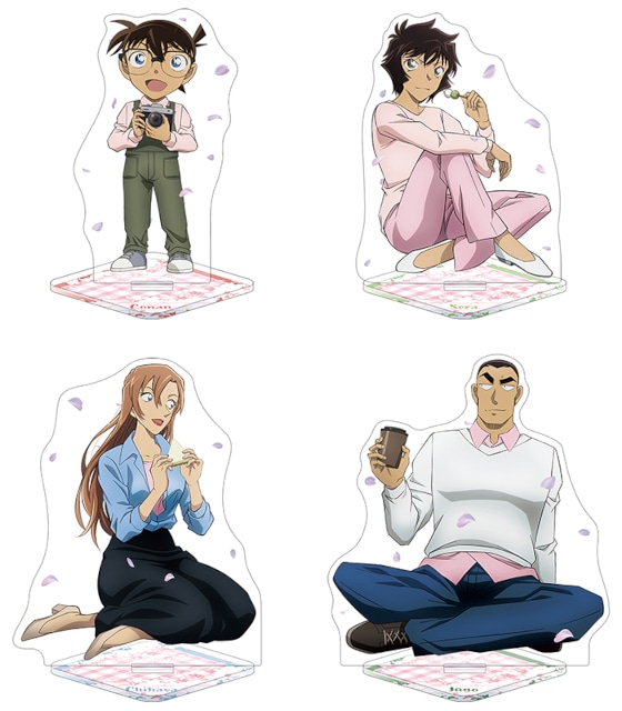 『名探偵コナン』より、「お花見」をするコナン・世良・千速・重悟の描きおろしイラストを使用した新商品が発売！　アニメイトではフェアの開催も!!-2