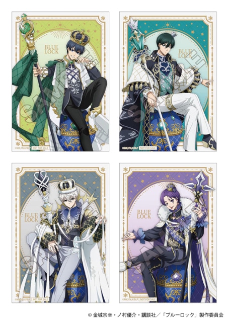 まるで王様!!　TVアニメ『ブルーロック』より、“インペリアルイースターエッグ”がテーマの描き下ろし新商品がアニメイトで先行発売！　通販ではフェアも♪-6