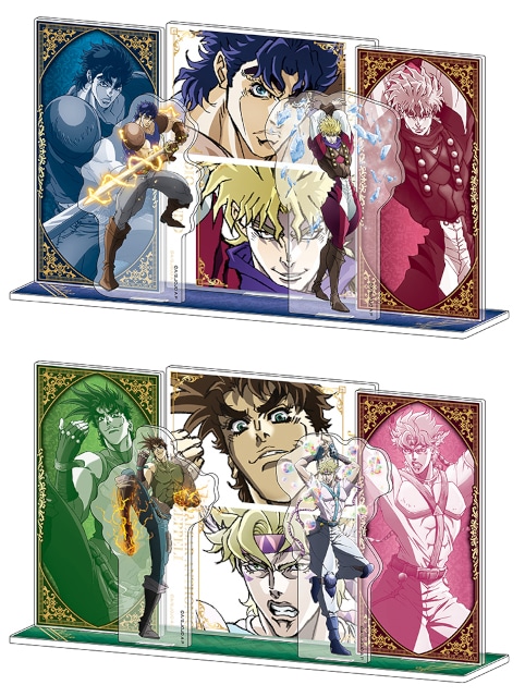 アニメ『スティール・ボール・ラン ジョジョの奇妙な冒険』の配信開始に先駆け、ファントムブラッド、戦闘潮流の描き下ろし商品がアニメイトで発売！-2