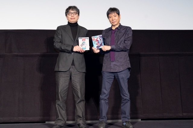 『機動戦士Gundam GQuuuuuuX』Blu-ray＆DVD＆ディスクレスパッケージ発売記念上映会の公式レポートが到着！　鶴巻和哉監督、シリーズ構成・榎戸洋司氏が登壇-1