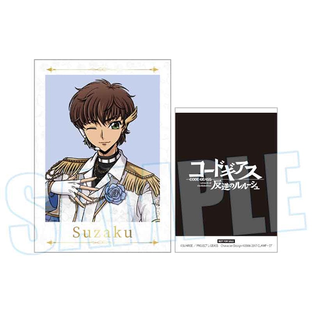 「『コードギアス 反逆のルルーシュ』グッズフェア in アニメイト」が開催！　描き下ろしイラストを使用したフォト風カードがもらえるほか、新グッズの販売もあり!!-2