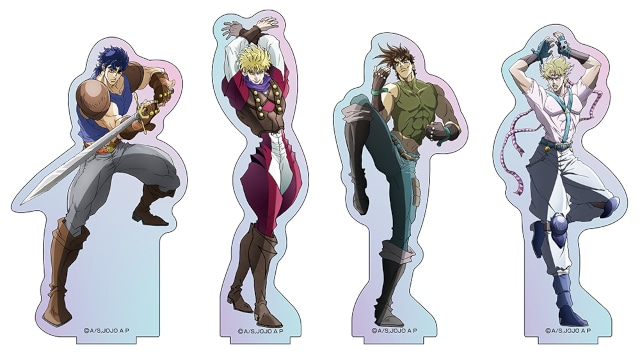 アニメ『スティール・ボール・ラン ジョジョの奇妙な冒険』の配信開始に先駆け、ファントムブラッド、戦闘潮流の描き下ろし商品がアニメイトで発売！-1