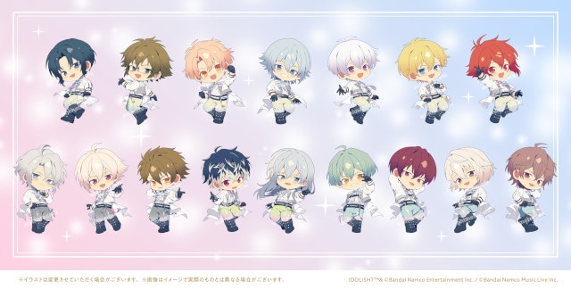 『アイドリッシュセブン』のコラボレーションカフェが約1年間開催、第1弾「レインボーシティ編」は本日から！　新規ビジュアル使用のオリジナルグッズ販売やGratteコラボも同時展開!!-1