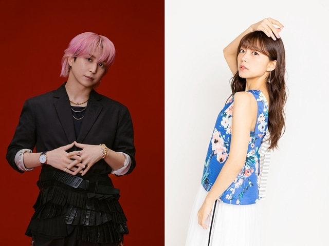 ▲左から佐久間大介さん、三森すずこさん