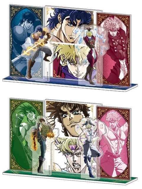 アニメ『スティール・ボール・ラン ジョジョの奇妙な冒険』の配信開始に先駆け、ファントムブラッド、戦闘潮流の描き下ろし商品がアニメイトで発売！-2