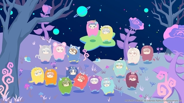 『アイドリッシュセブン』新プロジェクト「モフモフパレード」始動！　こまどりアニメ『こまどり モフモフパレード』制作決定-1