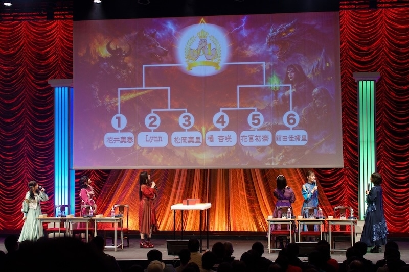 “一番のワル”を決める最終決戦を制したのは誰だ！　橘 杏咲さん、花宮初奈さん、松岡美里さん、花井美春さん、Lynnさん、前田佳織里さんの対決は激熱接戦に──TVアニメ『ばっどがーる』スペシャルイベント「極悪らぐなろく」昼公演レポート-4