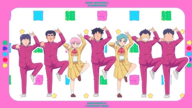 冬アニメ『ハイスクール！奇面組』OP＆ED映像のノンクレジット版公開-1