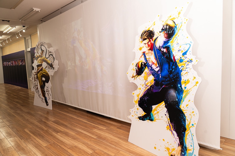 『STREET FIGHTER 6』のオンリーショップがアニメイトで開催中！「バトルステージエリア」＆「Outfit 資料コーナー」が展開中のアニメイト秋葉原2号館7Fをフォトレポート-2