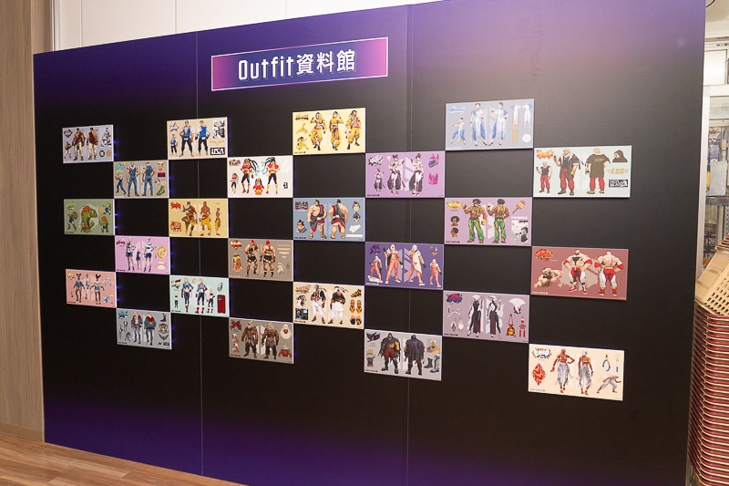『STREET FIGHTER 6』のオンリーショップがアニメイトで開催中！「バトルステージエリア」＆「Outfit 資料コーナー」が展開中のアニメイト秋葉原2号館7Fをフォトレポート-7