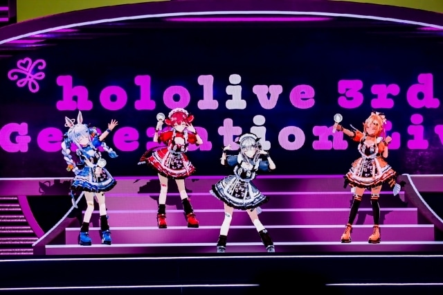 ホロライブ・3期生のライブ「hololive 3rd Generation Live #きゅるるん大作戦 ～最強アイドル、推すしかないでしょ～」公式レポートが到着！　兎田ぺこらさん、不知火フレアさん、白銀ノエルさん、宝鐘マリンさんが出演-6