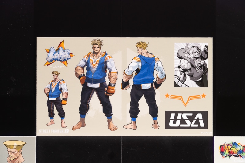 『STREET FIGHTER 6』のオンリーショップがアニメイトで開催中！「バトルステージエリア」＆「Outfit 資料コーナー」が展開中のアニメイト秋葉原2号館7Fをフォトレポート-8