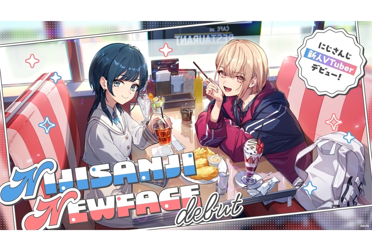 「にじさんじ」より、「白砂あやね」「水面まどか」がデビュー！