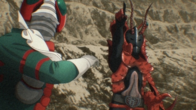 『東島丹三郎は仮面ライダーになりたい』ドランクドラゴン・塚地武雅さん×はりけ〜んず・新井義幸さん×東島丹三郎役・小西克幸さんインタビュー後編｜仮面ライダーと共に育った幼少期。第14話以降は、遂にショッカーが動き出す!?-4