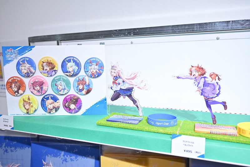 「ウマ娘 シンデレラグレイ EXHIBITION― 怪物の蹄跡展 ―」東京会場フォトレポート｜会場ではオグリキャップ（CV：高柳知葉）＆タマモクロス（CV：大空直美）によるコミカルな掛け合いが楽しめる試みも!?-11