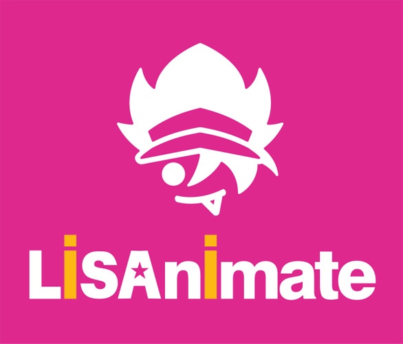 △「LiSAnimate」オリジナルロゴ