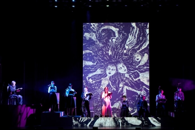 ホラー漫画の鬼才・伊藤潤二の代表作「富江」の朗読劇、初日公演が開幕｜佐倉薫さんや井澤詩織さんら、初日公演出演者のコメントが到着-8