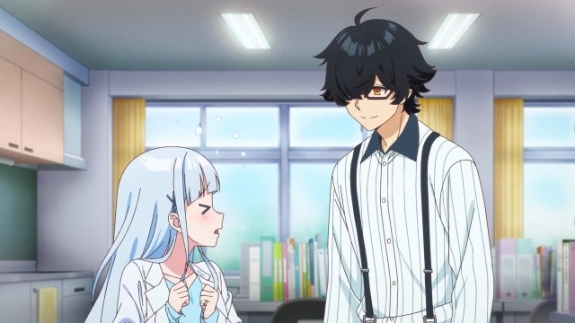 『人外教室の人間嫌い教師』第1話「人間嫌いと邂逅の教室」のあらすじ＆先行カットが公開！　秋葉原コラボキャンペーン＆AKIHABARA ゲーマーズでの配布会が実施決定-3