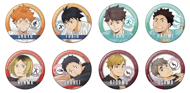 アニメ「ハイキュー!!」の日向、影山たち8人が、体力測定を受ける描き下ろしビジュアルの新商品が発売！　アニメイトでは、特典がもらえるフェアを開催!!-2