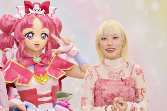 皆さんも名探偵になったつもりで、考察しながら楽しんでほしい──『名探偵プリキュア！』記者会見で、千賀光莉さん、本渡楓さん、東山奈央さん、スペシャル応援ゲストのコットン、多田香奈子プロデューサー（ABCアニメーション）がその魅力を明かす！-16