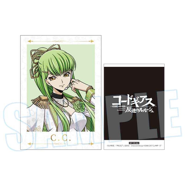 「『コードギアス 反逆のルルーシュ』グッズフェア in アニメイト」が開催！　描き下ろしイラストを使用したフォト風カードがもらえるほか、新グッズの販売もあり!!-3