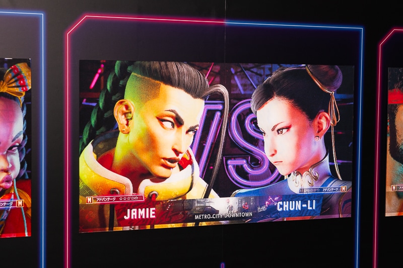 『STREET FIGHTER 6』のオンリーショップがアニメイトで開催中！「バトルステージエリア」＆「Outfit 資料コーナー」が展開中のアニメイト秋葉原2号館7Fをフォトレポート-13