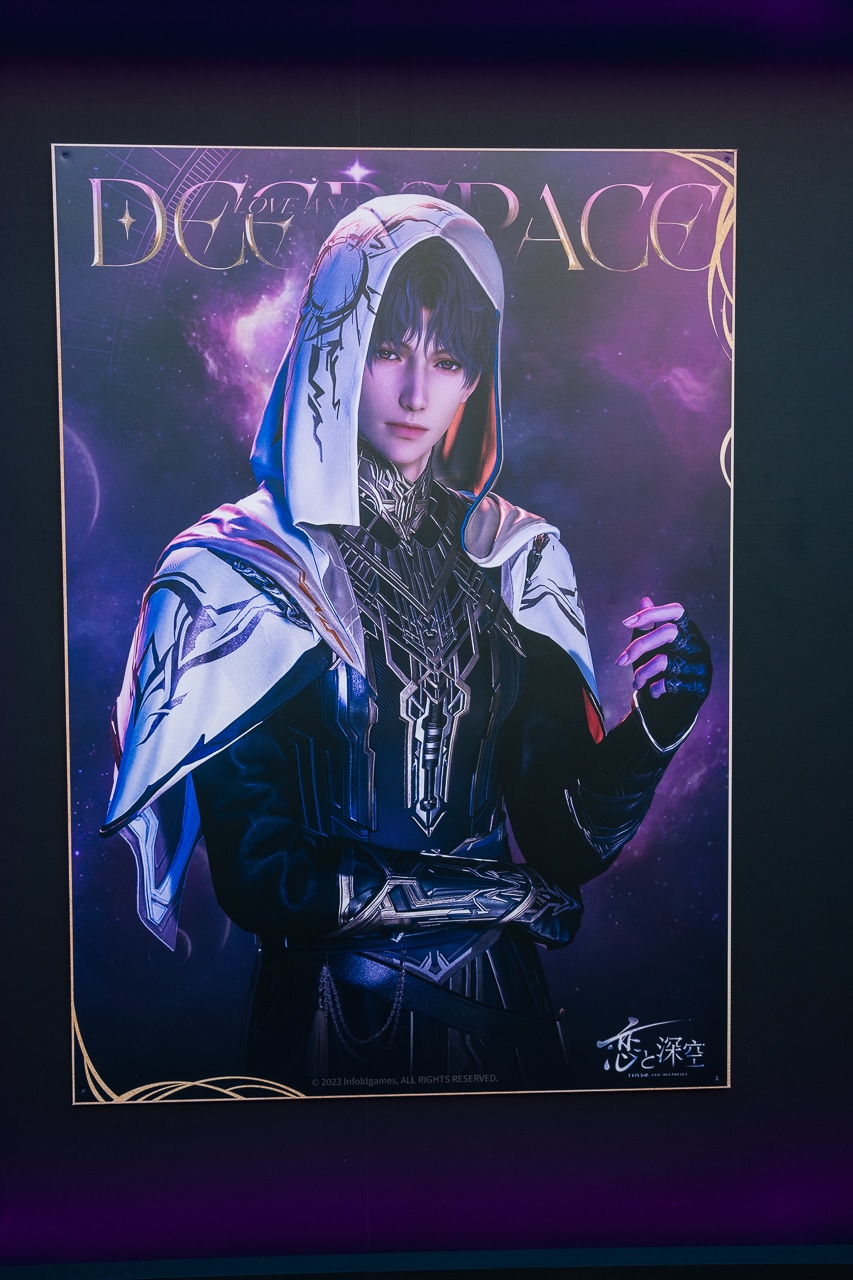 セイヤ、レイ、ホムラ、シン、マヒルが池袋でハンターのみなさんをお出迎え──『恋と深空』2周年記念展示イベントをフォトレポート-17