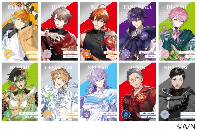 △【にじさんじ 8th Anniversary】ランダムメタルカード Bグループ