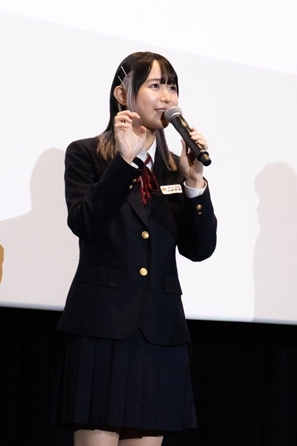 劇場版『僕の心のヤバイやつ』完成披露舞台挨拶レポート｜こはならむさんが発表されたばかりの挿入歌をサプライズ歌唱！　堀江瞬さん、羊宮妃那さん、赤城博昭総監督が劇場版とTVシリーズのアフレコを振り返る-4