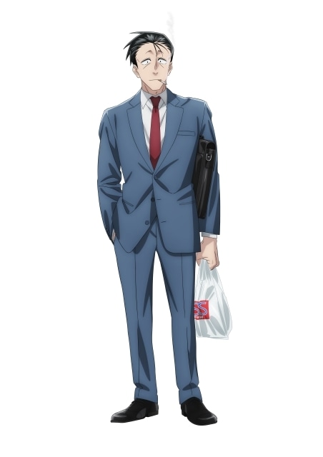 『スーパーの裏でヤニ吸うふたり』メインキャラクター5種のイラストが一挙解禁！　佐々木の同僚、鈴木役は高橋伸也さんに決定-2