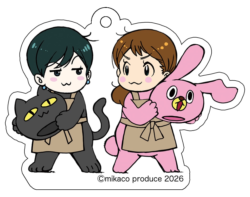 ▲アクリルキーホルダー②