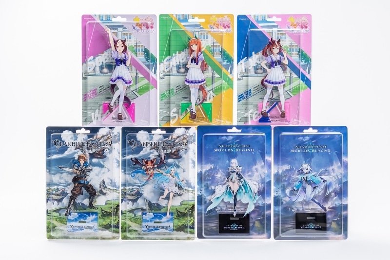 ▲アクリルスタンド（ブリスターパック）