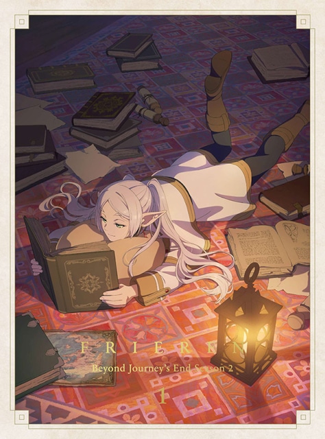 「『葬送のフリーレン』Season 2 Blu-ray＆DVD Vol.1～3」のアニメイト特典絵柄が公開！　フリーレン＆フェルンの描き下ろしイラストを使用した特典が多数付属!!-1