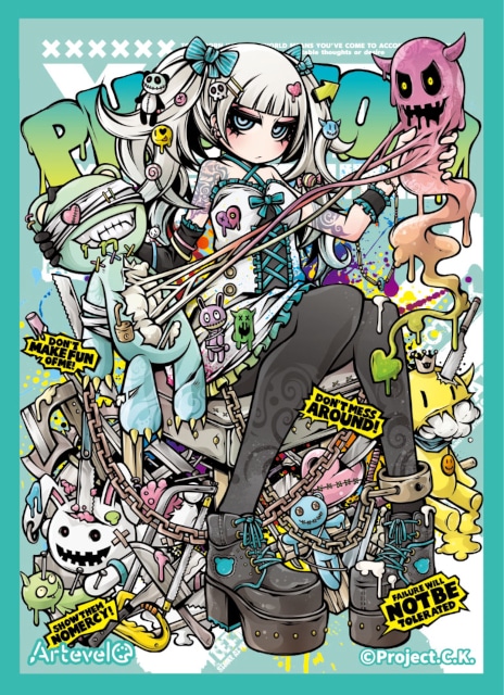 カードスリーブブランド「Artevelo」第5弾商品！　イラストレーター・Project.C.K.さんとコラボした、4種の絵柄をラインナップ!!-5