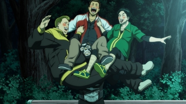 『東島丹三郎は仮面ライダーになりたい』連載インタビュー第17回:伊藤さとし役・鶴岡聡さん×石毛ふくし役・落合福嗣さん×佐藤だいすけ役・阪口大助さん 前編|アニキ、いつも心の片隅に。ピュアな愛から生まれた“家族”のような関係性-6