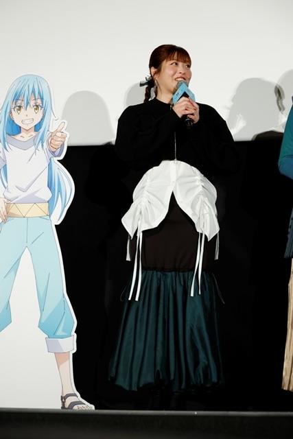 『劇場版 転生したらスライムだった件 蒼海の涙編』公開記念舞台挨拶を実施！　岡咲美保さん・堂本光一さんら登壇-3