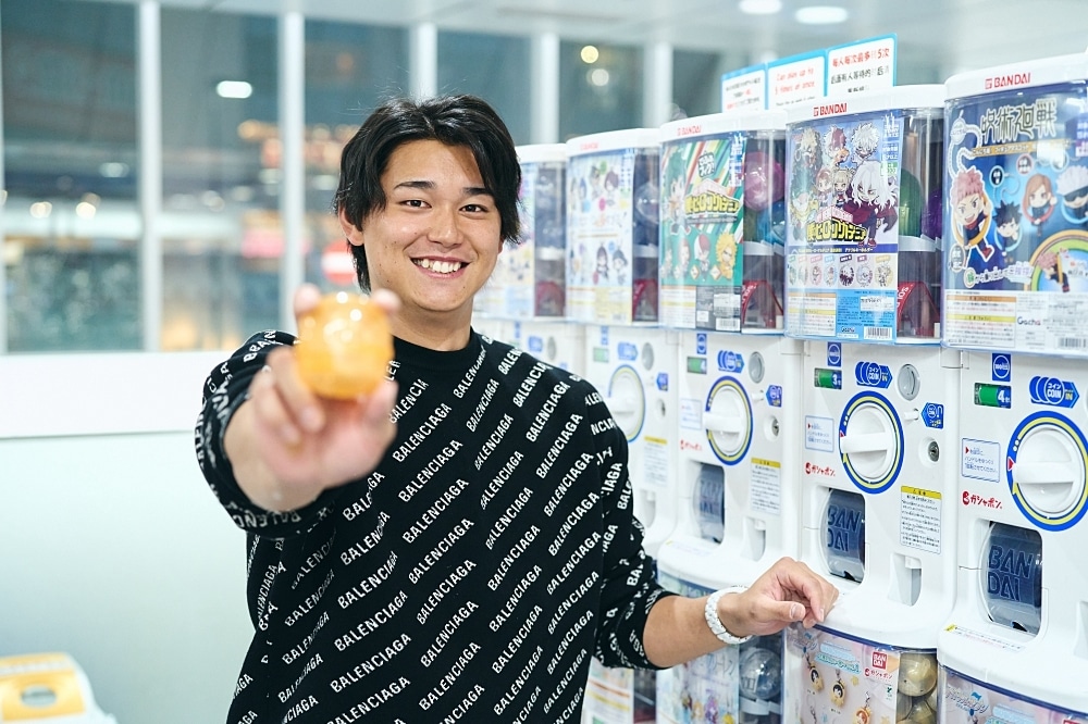 興奮しすぎて「えぐい!」連発! 埼玉西武ライオンズ所属・西川愛也選手の初アニメイトに密着!【店舗貸切!お小遣いアニメイト】-26