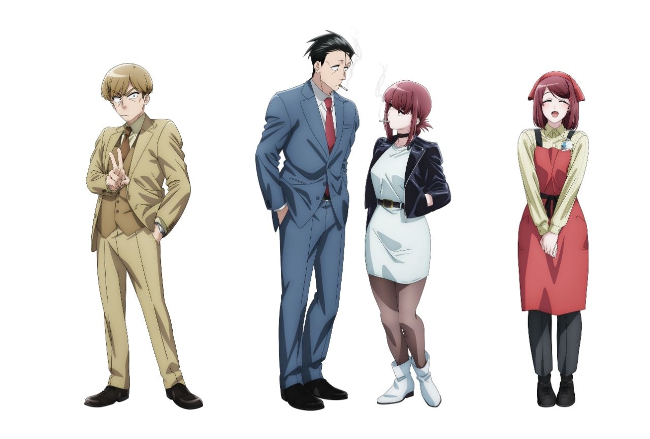 『ヤニすう』キャライラスト5種が一挙解禁｜鈴木役は高橋伸也