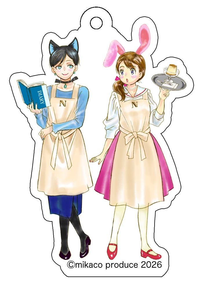 ▲アクリルキーホルダー①