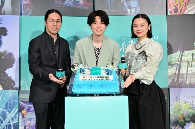 『花緑青が明ける日に』ジャパンプレミア公式レポートが到着！　萩原利久さん、古川琴音さん、四宮義俊監督が登壇-5