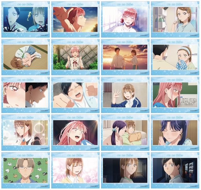 TVアニメ「アオのハコ」より、季節をテーマにしたシリーズ第1弾「春色」の新規描き下ろし商品が発売！　アニメイトでは、特典がもらえるフェアの開催も!!-3