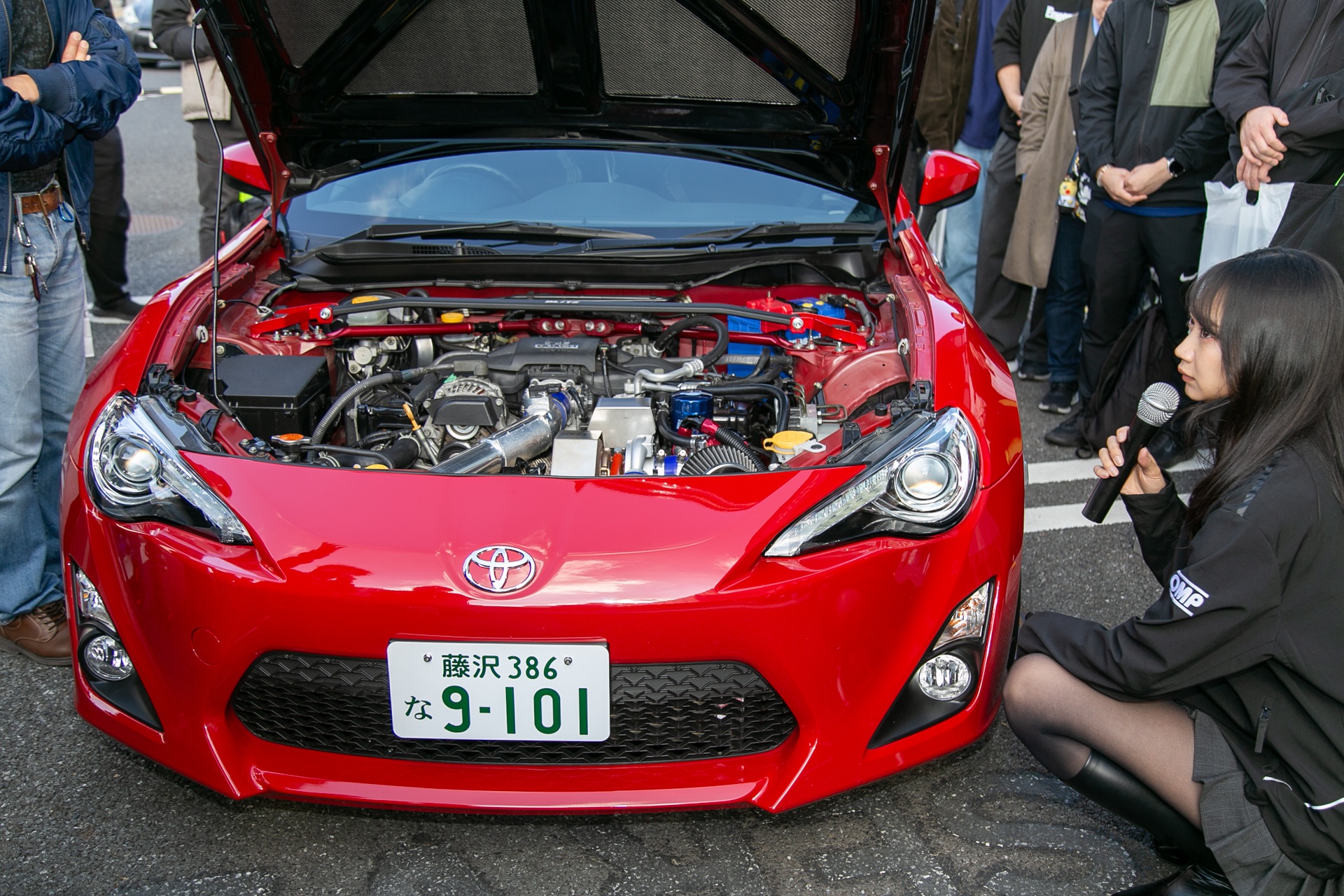 三間音響監督の音や車へのこだわりや、実際に制作された86レプリカの展示など1日中『MFゴースト』尽くし。TVアニメ『MFゴースト』第4戦開幕&エマ・グリーン登場記念！ガレージトークをレポート-12