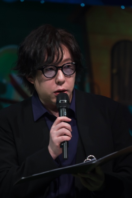 舞台は2045年、歌が禁じられた世界──相葉芹亜役・藤寺美徳さん、クレオパトラ役・日高里菜さん、雪庭役・日野聡さんが登壇！　アニメ『ゴーストコンサート : missing Songs』スペシャルステージレポート【AJ2026】-4